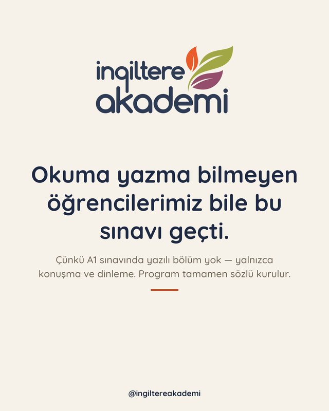Instagram paylaşımı: okuma yazma bilmeyen öğrencilerimiz bile geçti